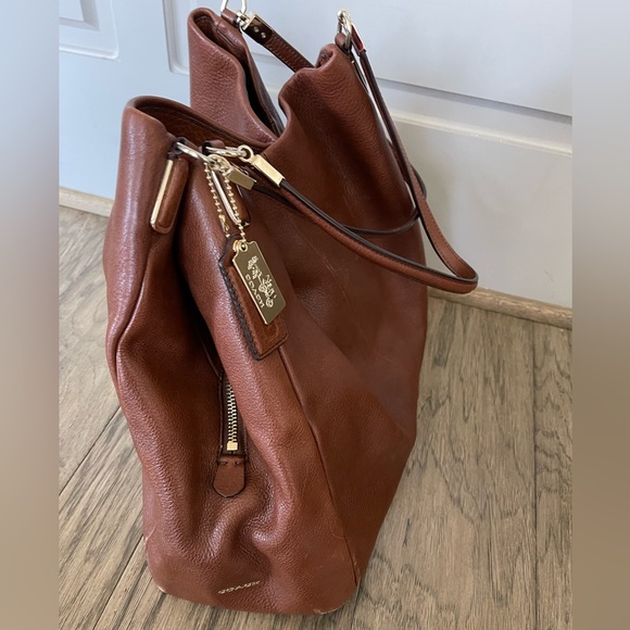 Coach Bags Coach Leather Shoulder Large Tote Hobo Bag Poshmark